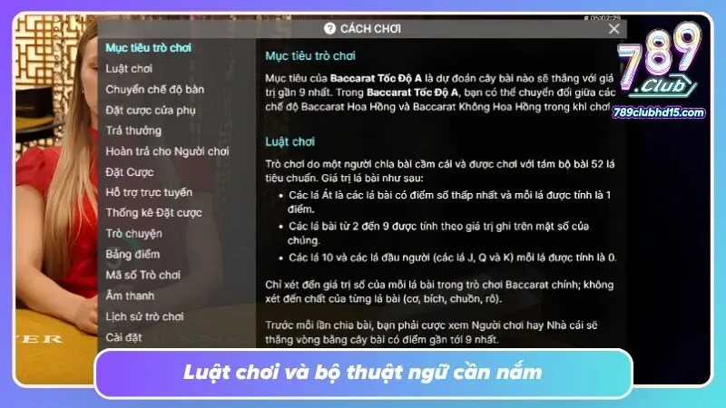 Hai bên Player và Banker lần lượt nhận bài để xác định kết quả