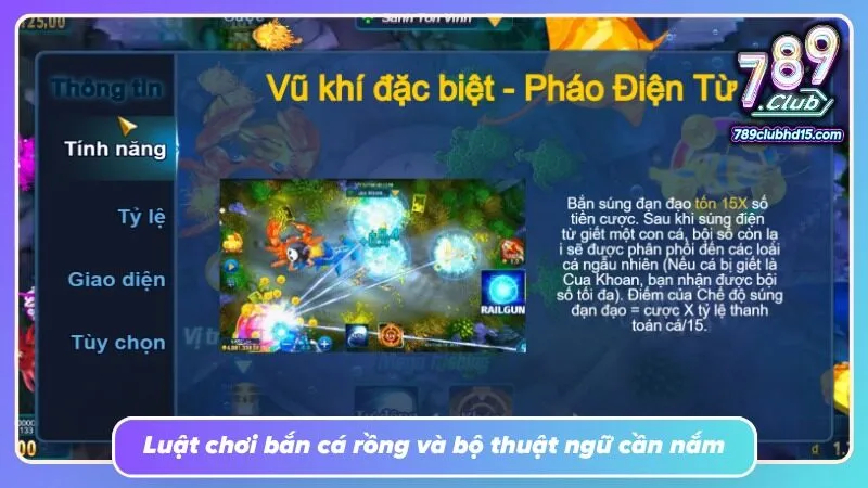 Bảng điều khiển trực quan giúp người mới làm quen từng chức năng