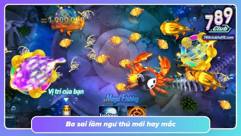 Mải đuổi theo cá lớn dễ khiến nhịp bắn mất cân đối và hao đạn