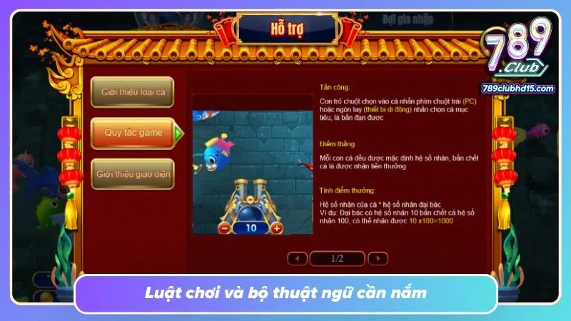 Các biểu tượng chiến đấu được bố trí rõ nét, giúp nhận diện chức năng