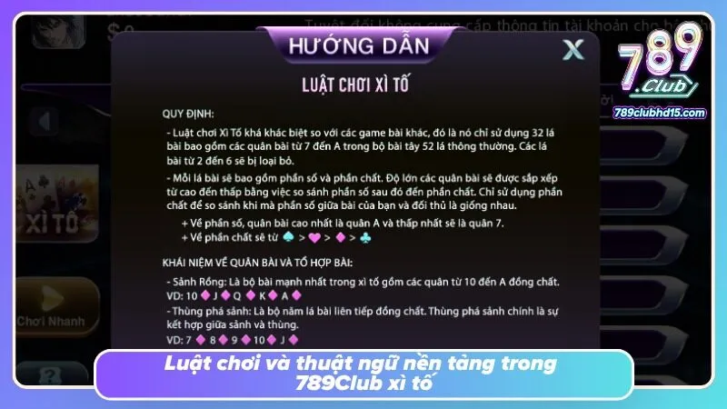 Các quân bài được sắp xếp theo thứ tự để hình thành bộ mạnh yếu