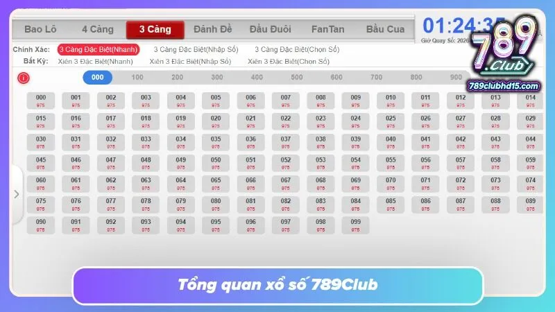 Bảng số đa dạng tạo nên không khí hồi hộp qua từng kỳ mở thưởng