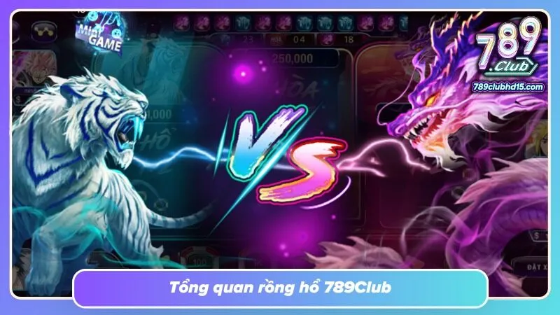 Thiết kế bàn chơi nổi bật với sắc thái mạnh mẽ của rồng và hổ
